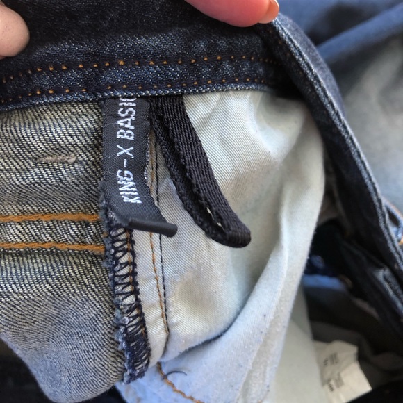 BUFFALO-King-X Slim boot stretch dark wash jeans. Size 31X34. - Picture 10 of 14